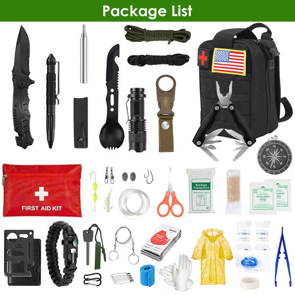 47 In 1 Survival Bag