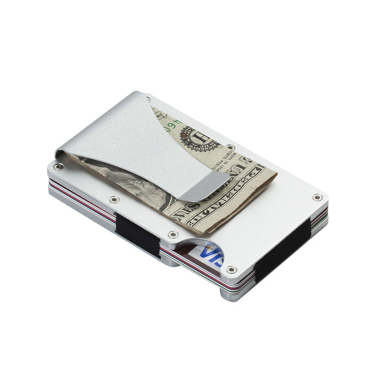 Aluminum Alloy Carbon Fiber Wallet Card Holder