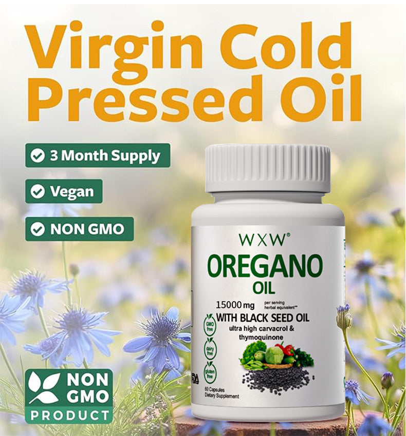 Oregano Black Seed Oil Capsules