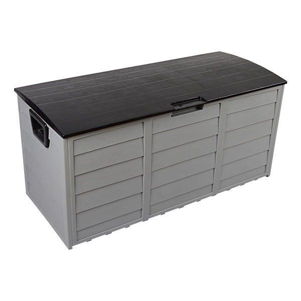 75gal 30lb Black Lid Plastic Storage Box