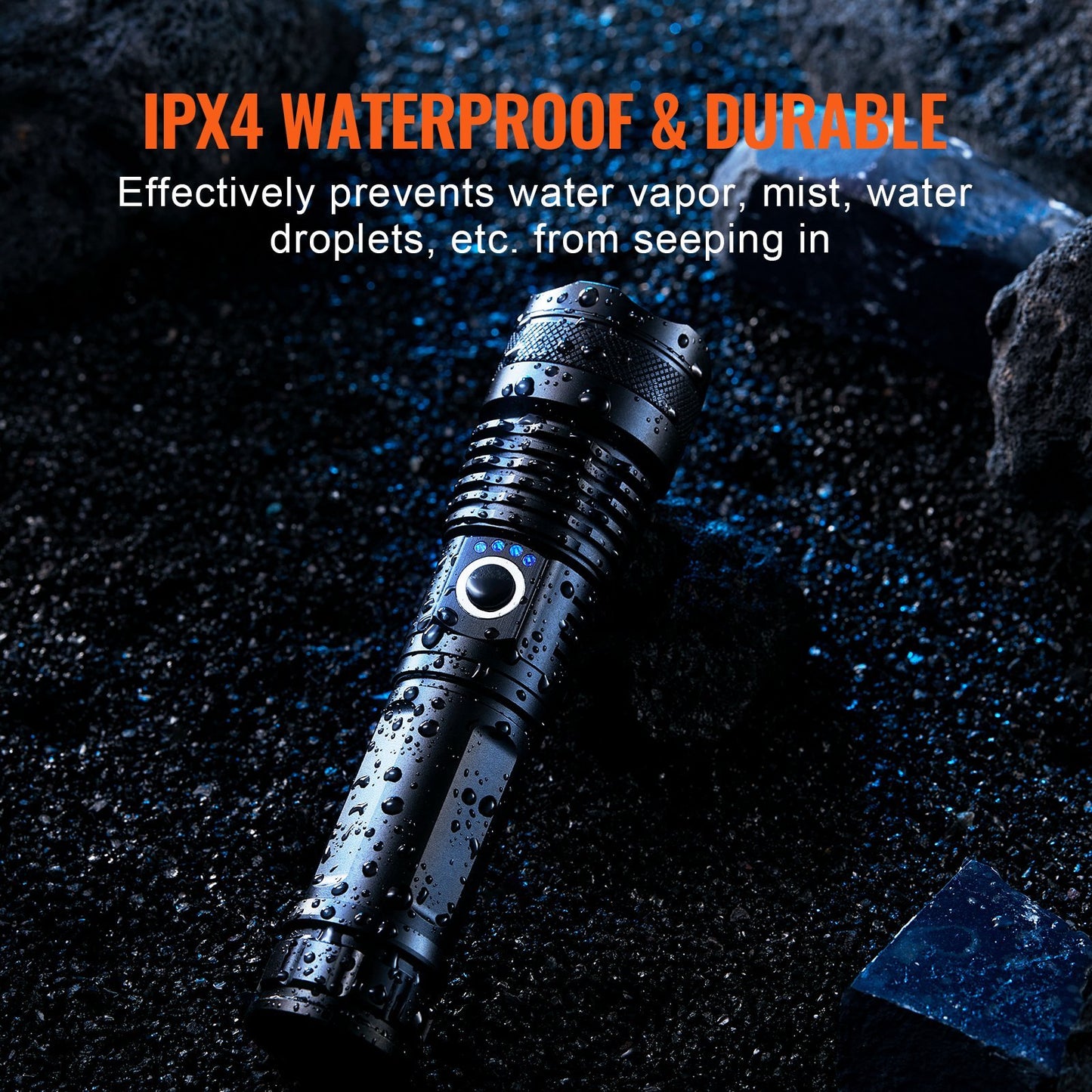 10000LM Rechargeable Pocket Flashlight