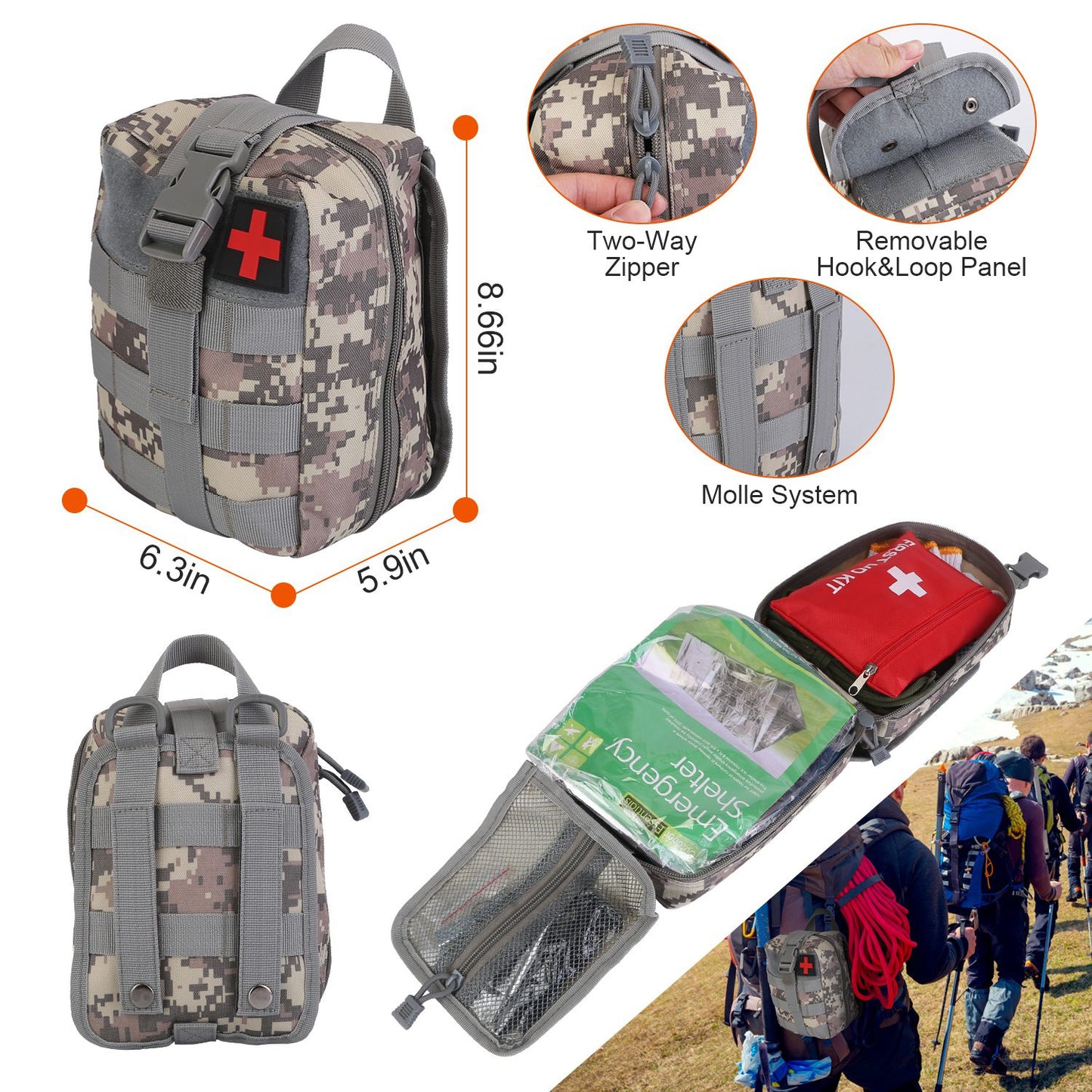125 In 1 Survival Kit