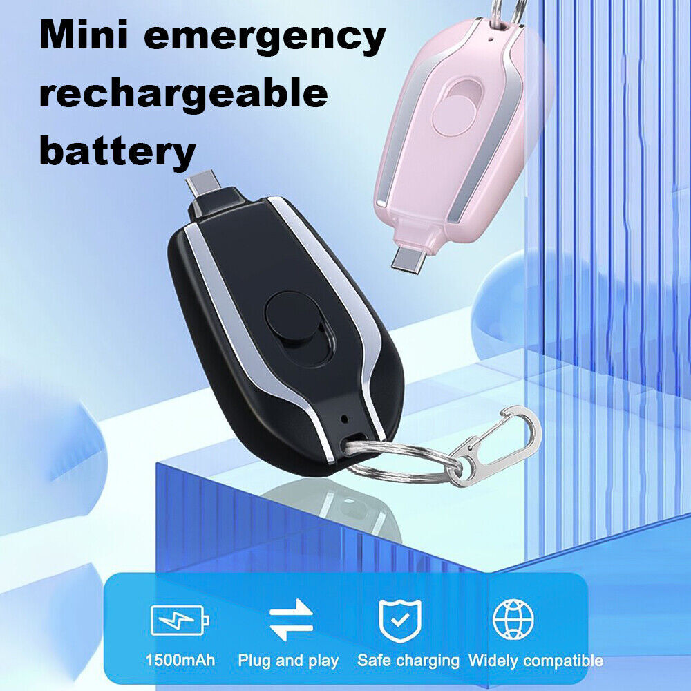 Mini PowerPod Keychain Charger