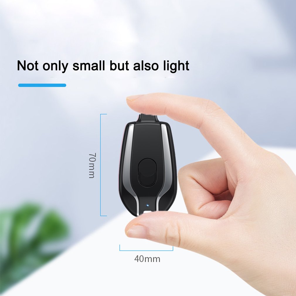 Mini PowerPod Keychain Charger