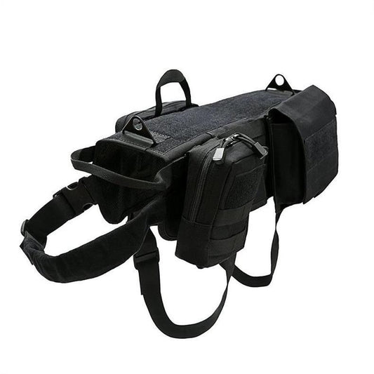 Tactical Dog Harness with Molle Vest