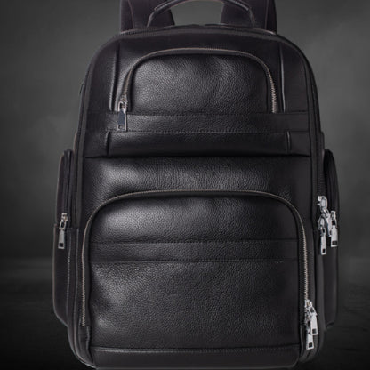 Genuine Leather Travel Backpack