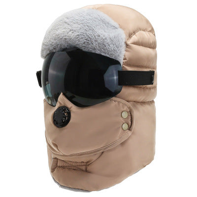 Bomber Hat w/ mask & goggles