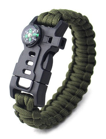 Outdoor Survival Paracord Bracelet V2