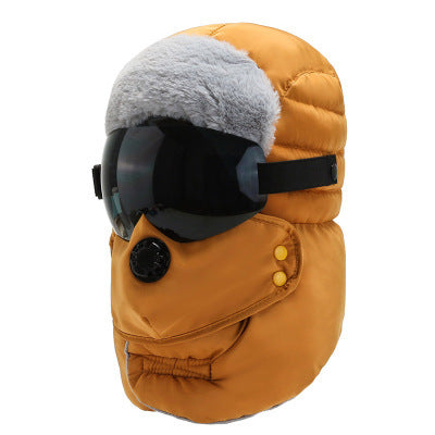 Bomber Hat w/ mask & goggles