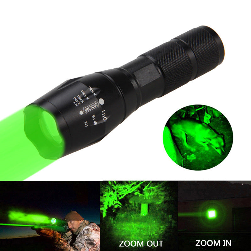 Portable Zoomable Mini LED Flashlight