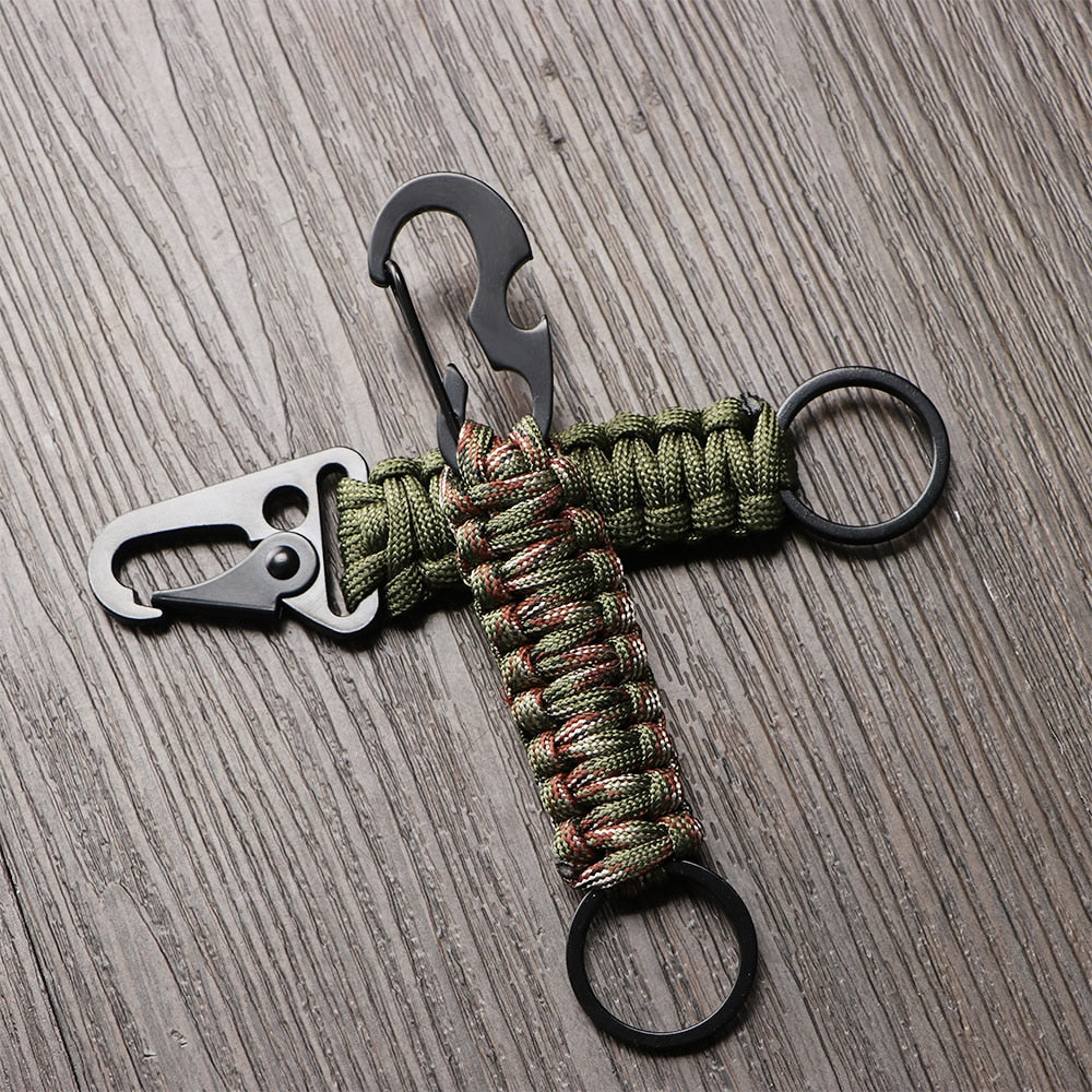 Outdoor Paracord Keychain