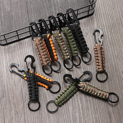 Outdoor Paracord Keychain