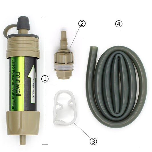 Gravity Water Filter Straw