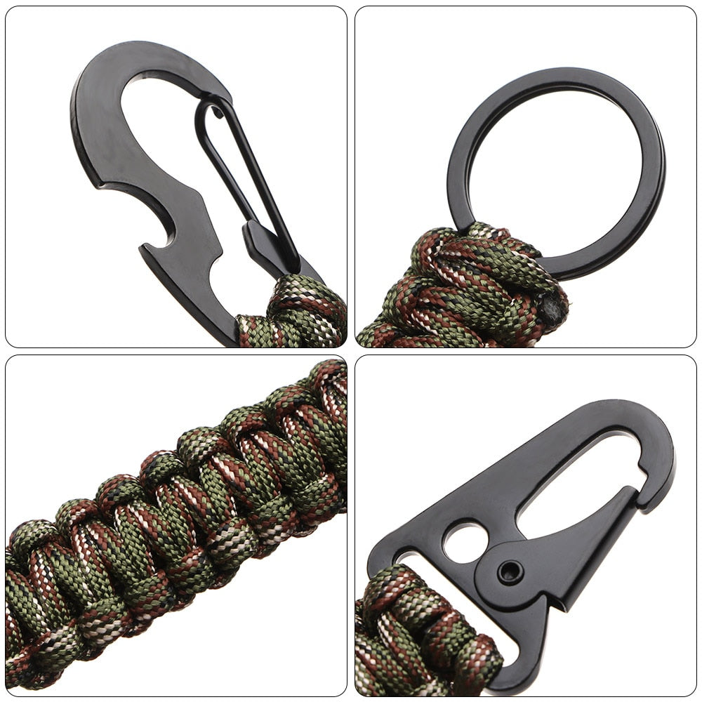 Outdoor Paracord Keychain