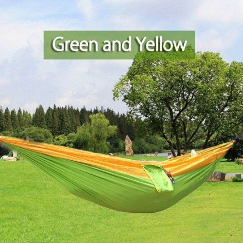 Portable Nylon Parachute Double Hammock