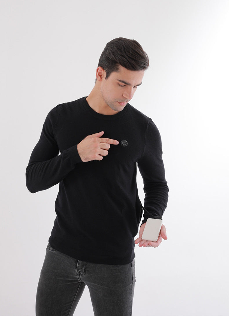 Heated Long Sleeve Sweater