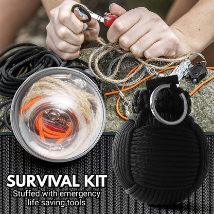 Paracord Grenade Emergency Survival Pack