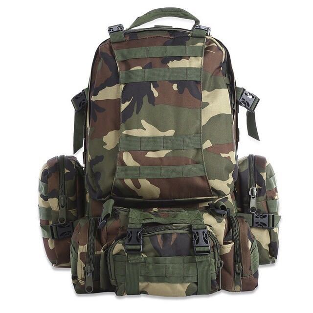 50L Military Tactical Rucksack