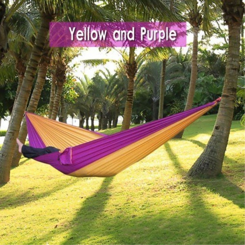 Portable Nylon Parachute Double Hammock