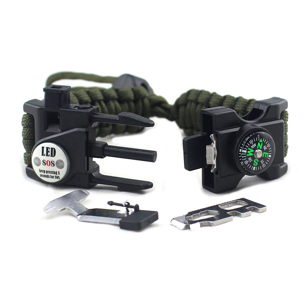 Outdoor Paracord Survival Bracelet V3