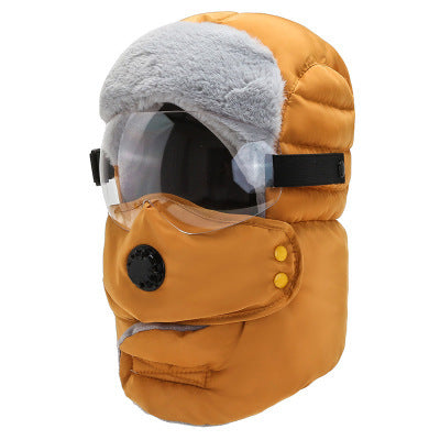 Bomber Hat w/ mask & goggles