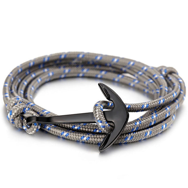 Anchor Survival Rope Bracelet