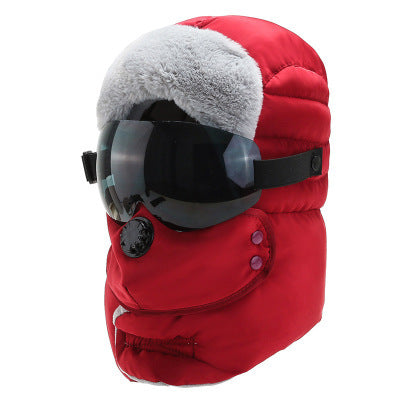 Bomber Hat w/ mask & goggles