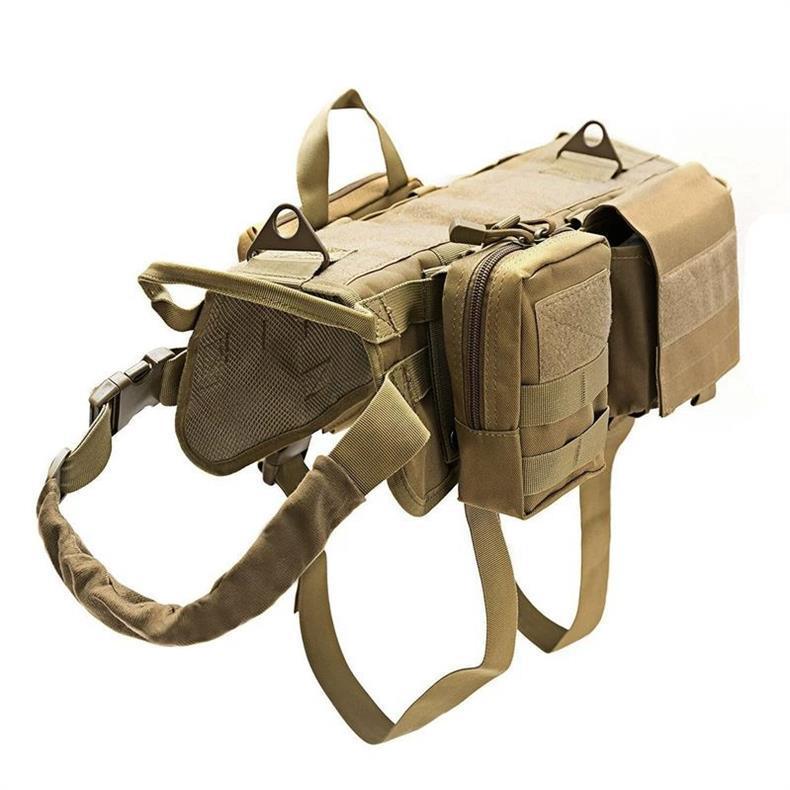 Tactical Dog Harness with Molle Vest