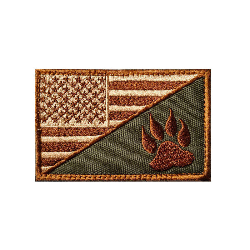 K9 Embroidered Velcro Badge