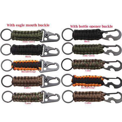 Outdoor Paracord Keychain