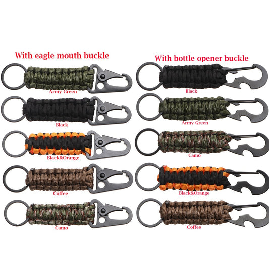 Outdoor Paracord Keychain