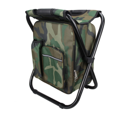 Multifunction Folding Stool/Cooler Backpack