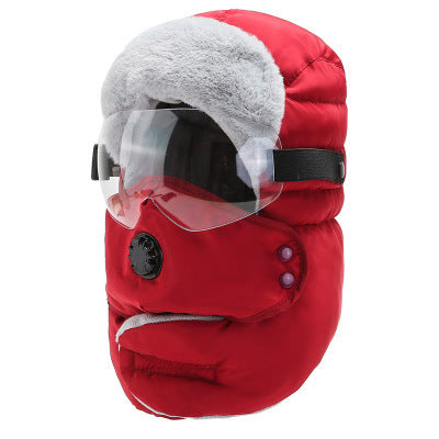 Bomber Hat w/ mask & goggles