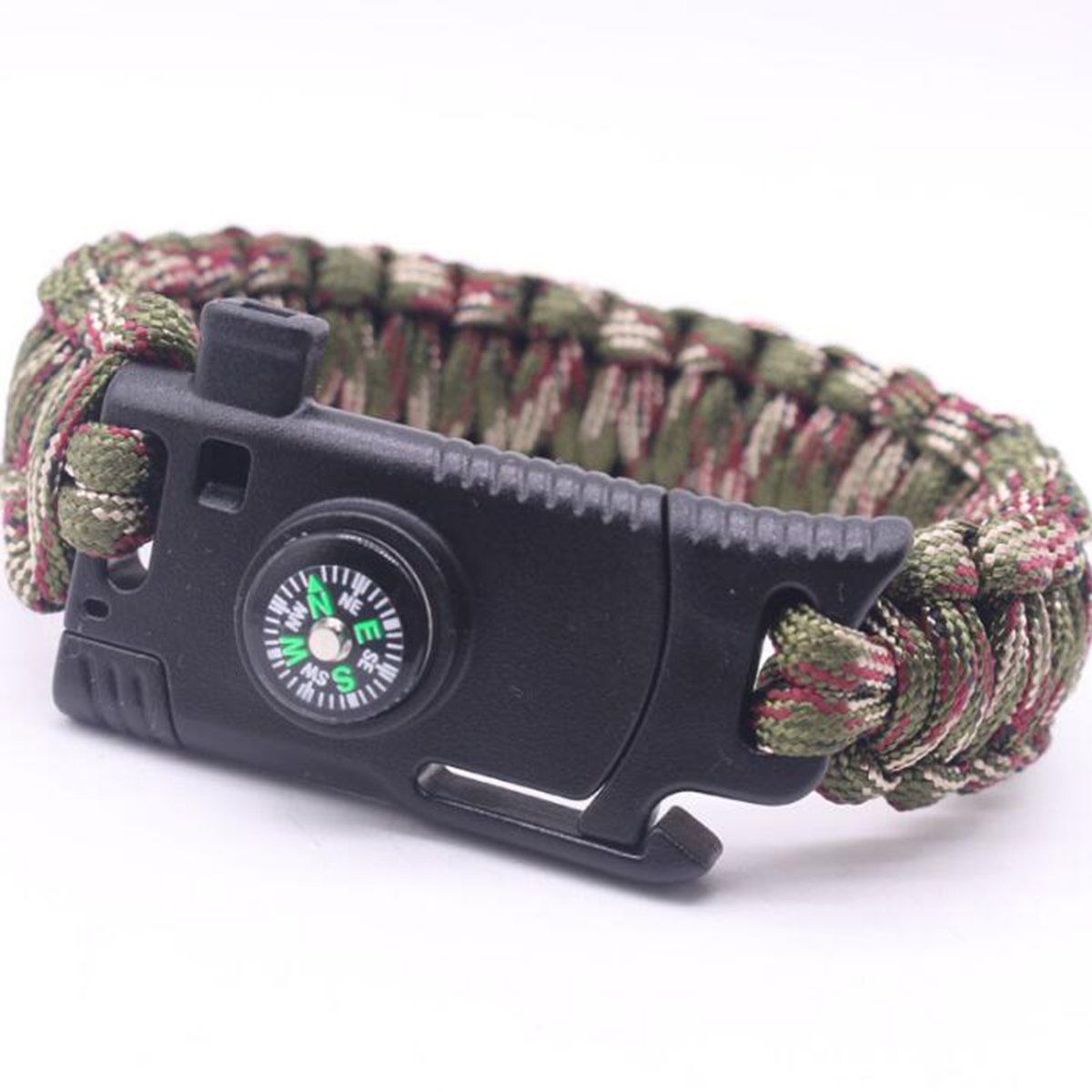 Outdoor Survival Paracord Bracelet V4