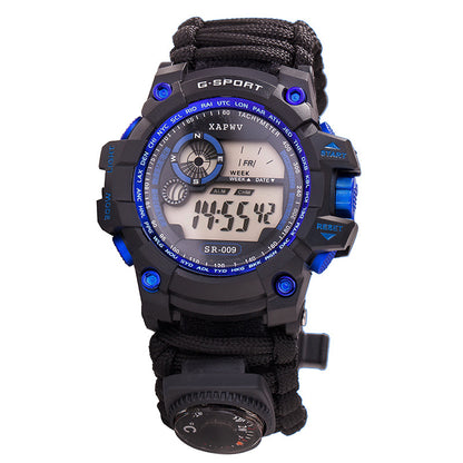 Waterproof Multi-function Survival Watch