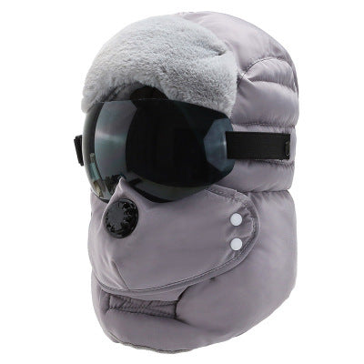 Bomber Hat w/ mask & goggles