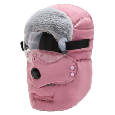 Bomber Hat w/ mask & goggles