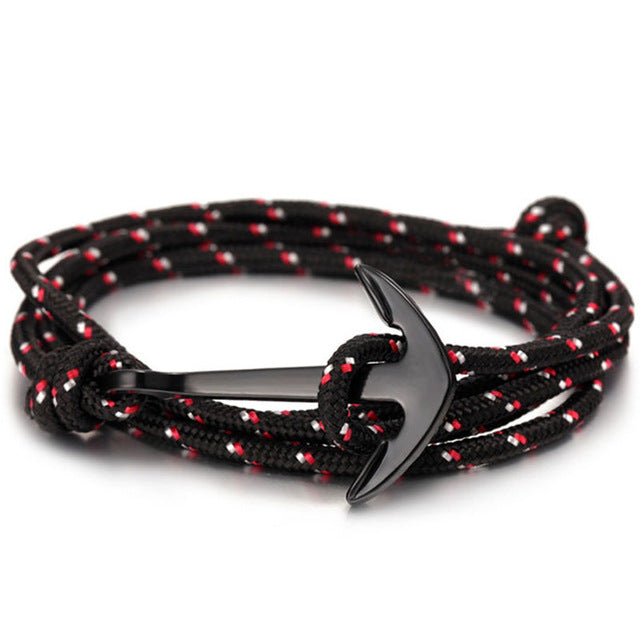 Anchor Survival Rope Bracelet