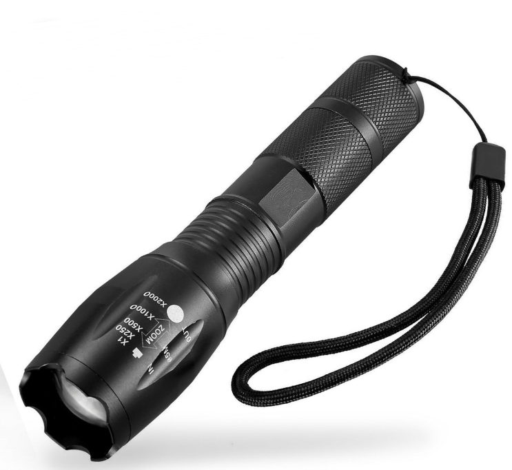 Portable Zoomable Mini LED Flashlight