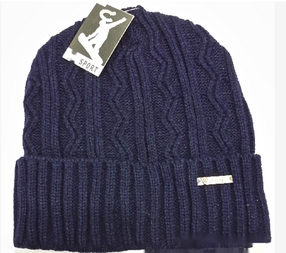 Knitted Wool Skullcap