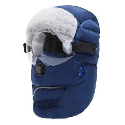 Bomber Hat w/ mask & goggles