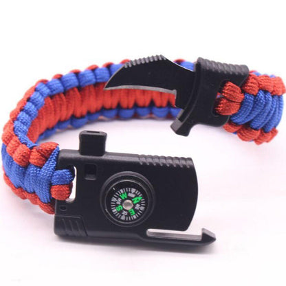 Outdoor Survival Paracord Bracelet V4