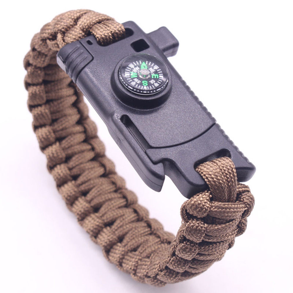 Outdoor Survival Paracord Bracelet V4