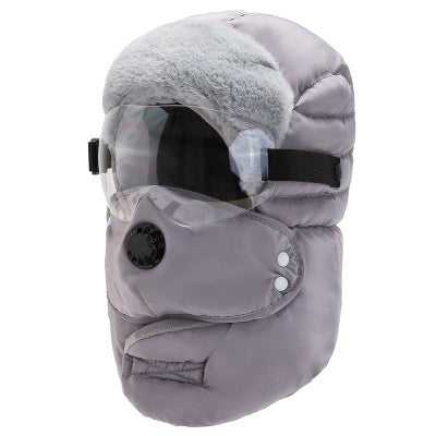 Bomber Hat w/ mask & goggles