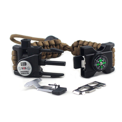 Outdoor Paracord Survival Bracelet V3