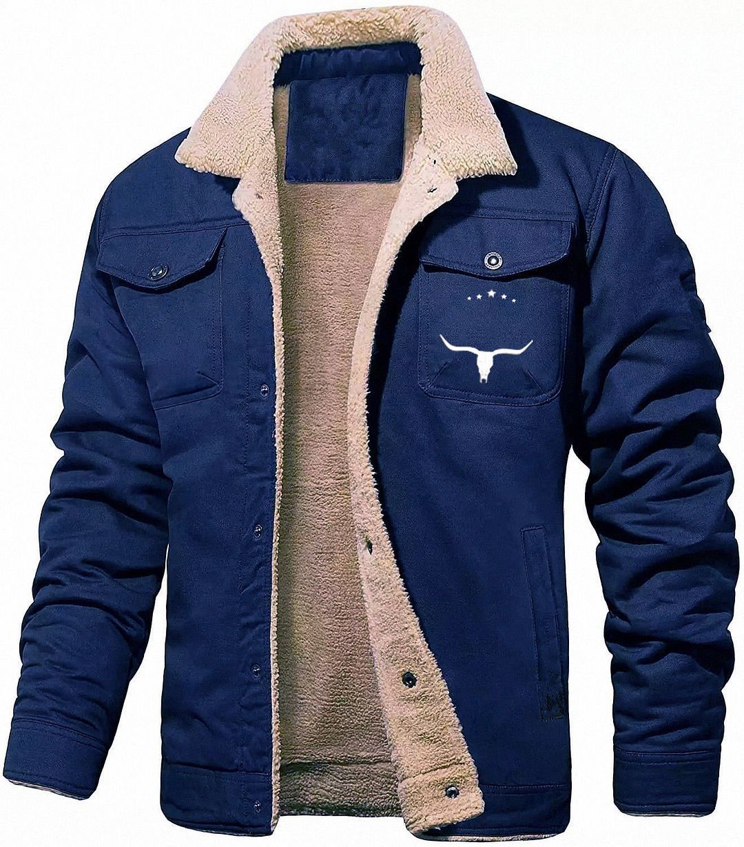 Men's Fleece-lined Winter Jacket