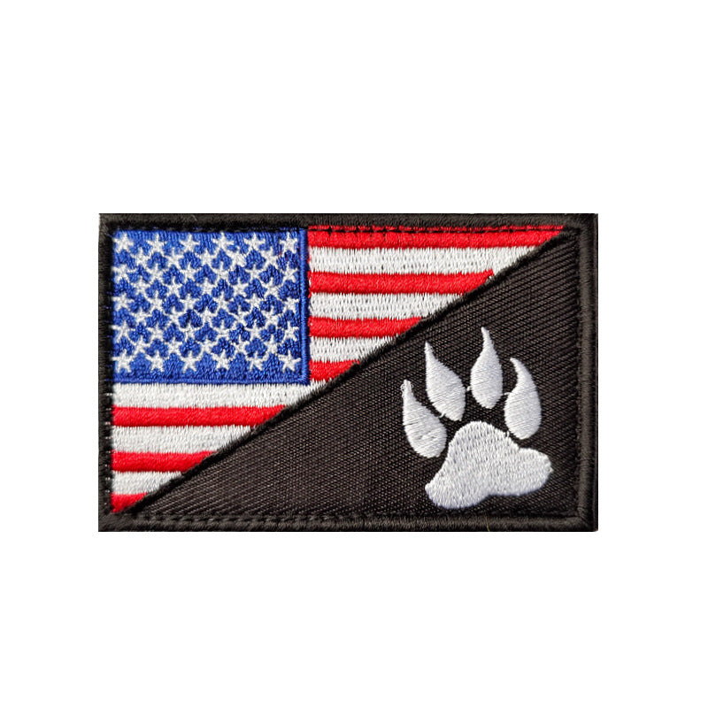 K9 Embroidered Velcro Badge