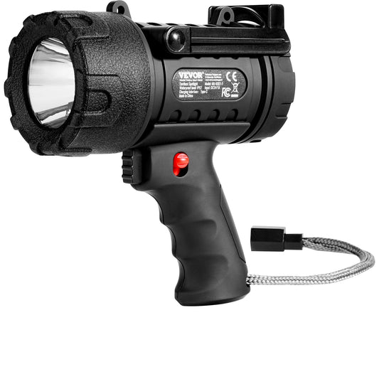 200,000LM Super Bright Rechargeable Flashlight