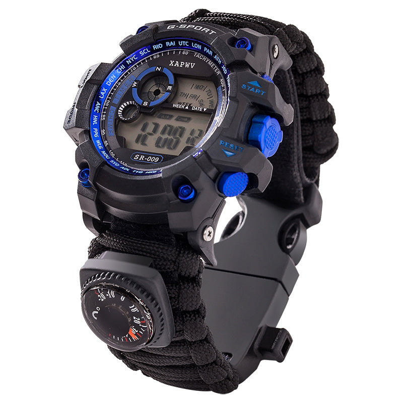 Waterproof Multi-function Survival Watch