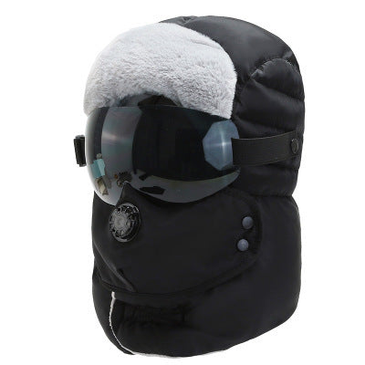 Bomber Hat w/ mask & goggles